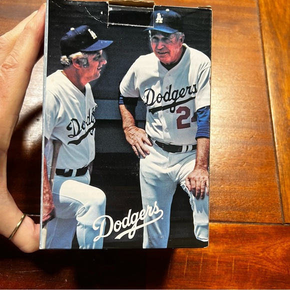 Tommy Lasorda Walter Alston Dual LA Dodgers SGA Los Angeles Bobblehead Baseball - Picture 4 of 8